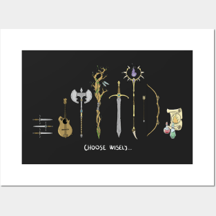 Fantasy weapons Posters and Art